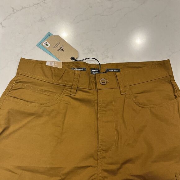 Prana‎ NEW Double Peak Cargo Shorts Mens 32 x 10" Bronze Standard Fit Outdoor - Picture 6 of 15